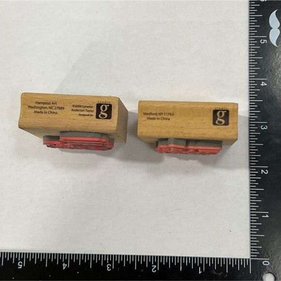 Halloween Rubber Stamp Set Trick Or Treat & Our Little Monster Lynette Anderson - Picture 4 of 4